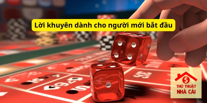 Lời khuyên dành cho người mới bắt đầu